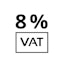 8% VAT